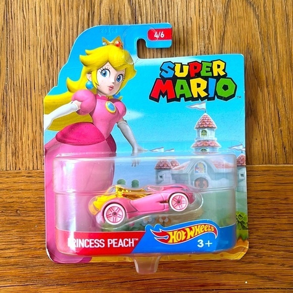 Super Mario Hot Wheels Peach - Picture 1 of 3